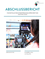 Cover des Berichts der fa:rp für die Jahre 2020 bis 2024