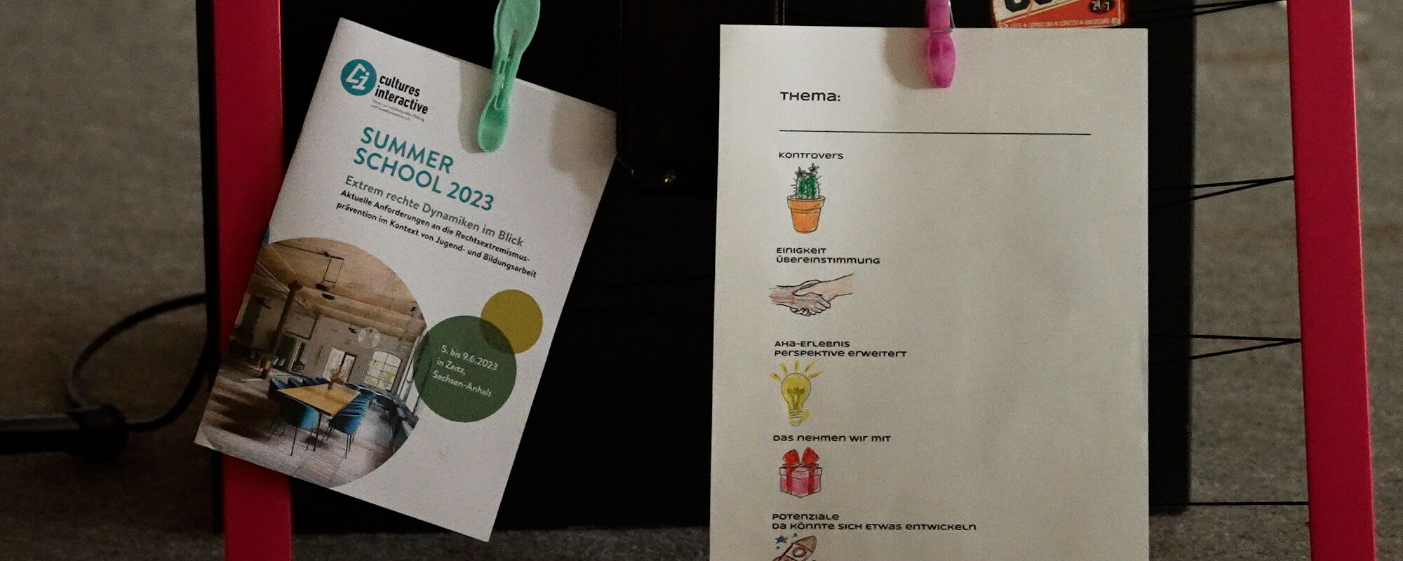 Questionnaire on a workshop