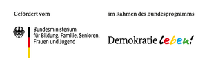 Logo Bundesprogramm Demokratie leben!