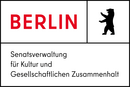 Logo Senatsverwaltung für Kultur und gesellschaftlichen Zusammenhalt