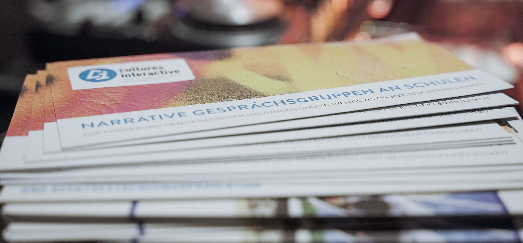 Flyer Narrative Gesprächsgruppen